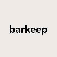 barkeep是什么意思