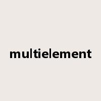 multielement是什么意思