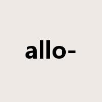 allo-是什么意思