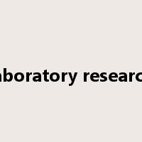 laboratory research是什么意思