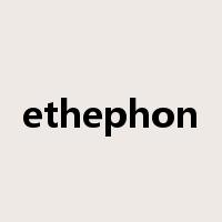 ethephon是什么意思