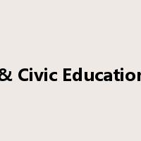 Moral & Civic Education Team是什么意思