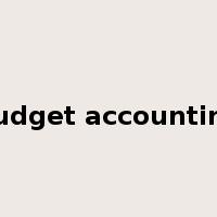budget accounting是什么意思