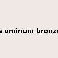 aluminum bronze是什么意思