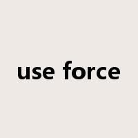 use force是什么意思