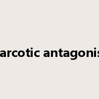narcotic antagonist是什么意思