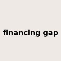 financing gap是什么意思