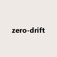 zero-drift是什么意思