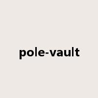 pole-vault是什么意思