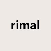 rimal是什么意思