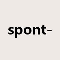 spont-是什么意思