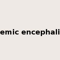 epidemic encephalitis b是什么意思