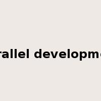parallel development是什么意思