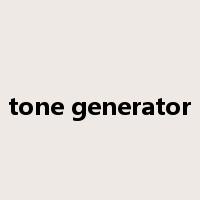 tone generator是什么意思