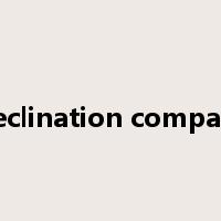 declination compass是什么意思