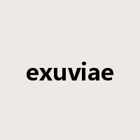 exuviae是什么意思