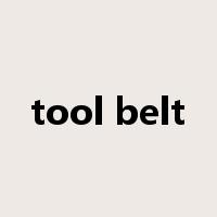 tool belt是什么意思
