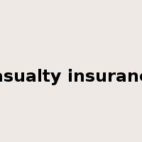 casualty insurance是什么意思