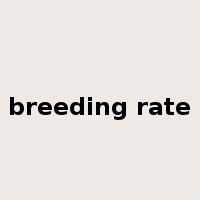 breeding rate是什么意思