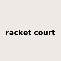 racket court是什么意思