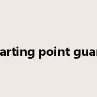 starting point guard是什么意思