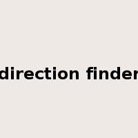 direction finder是什么意思