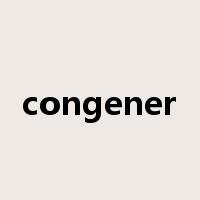 congener是什么意思