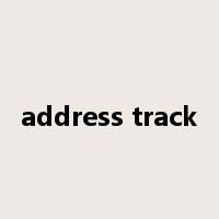 address track是什么意思