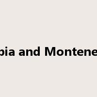 Serbia and Montenegro是什么意思