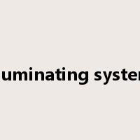 illuminating system是什么意思