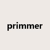 primmer是什么意思