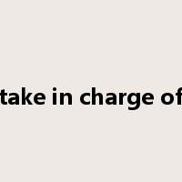 take in charge of是什么意思