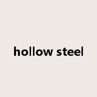 hollow steel是什么意思