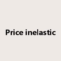 Price inelastic是什么意思