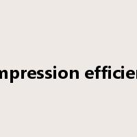 compression efficiency是什么意思