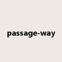 passage-way是什么意思