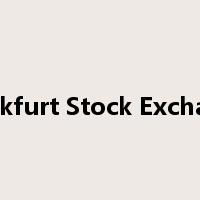 Frankfurt Stock Exchange是什么意思