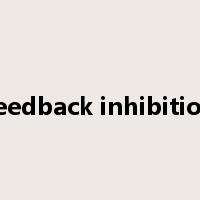 feedback inhibition是什么意思