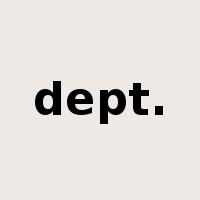 dept.是什么意思