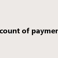 account of payments是什么意思