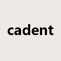 cadent是什么意思