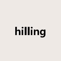 hilling是什么意思