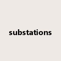 substations是什么意思