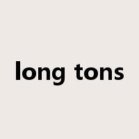 long tons是什么意思