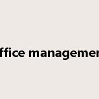 office management是什么意思