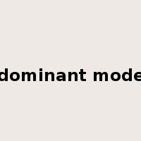 dominant mode是什么意思