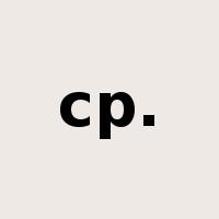cp.是什么意思