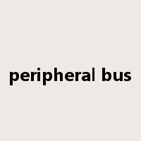 peripheral bus是什么意思