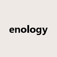 enology是什么意思