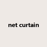 net curtain是什么意思